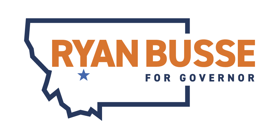 Ryan Busse for Governor 2024 Logo