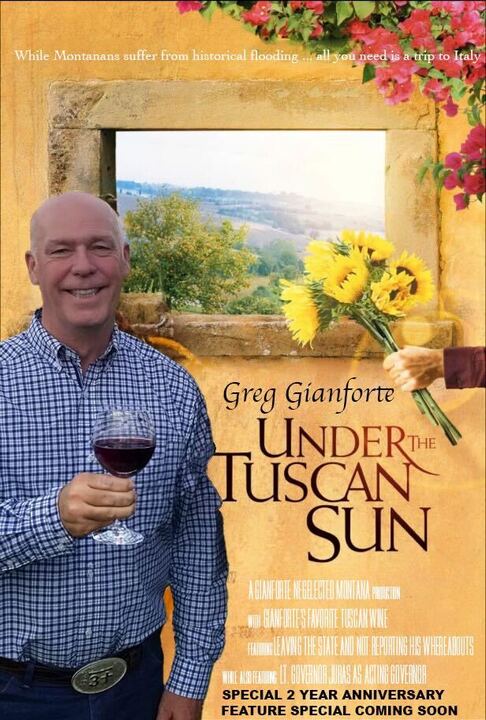 Greg Gianforte Tuscan Poster