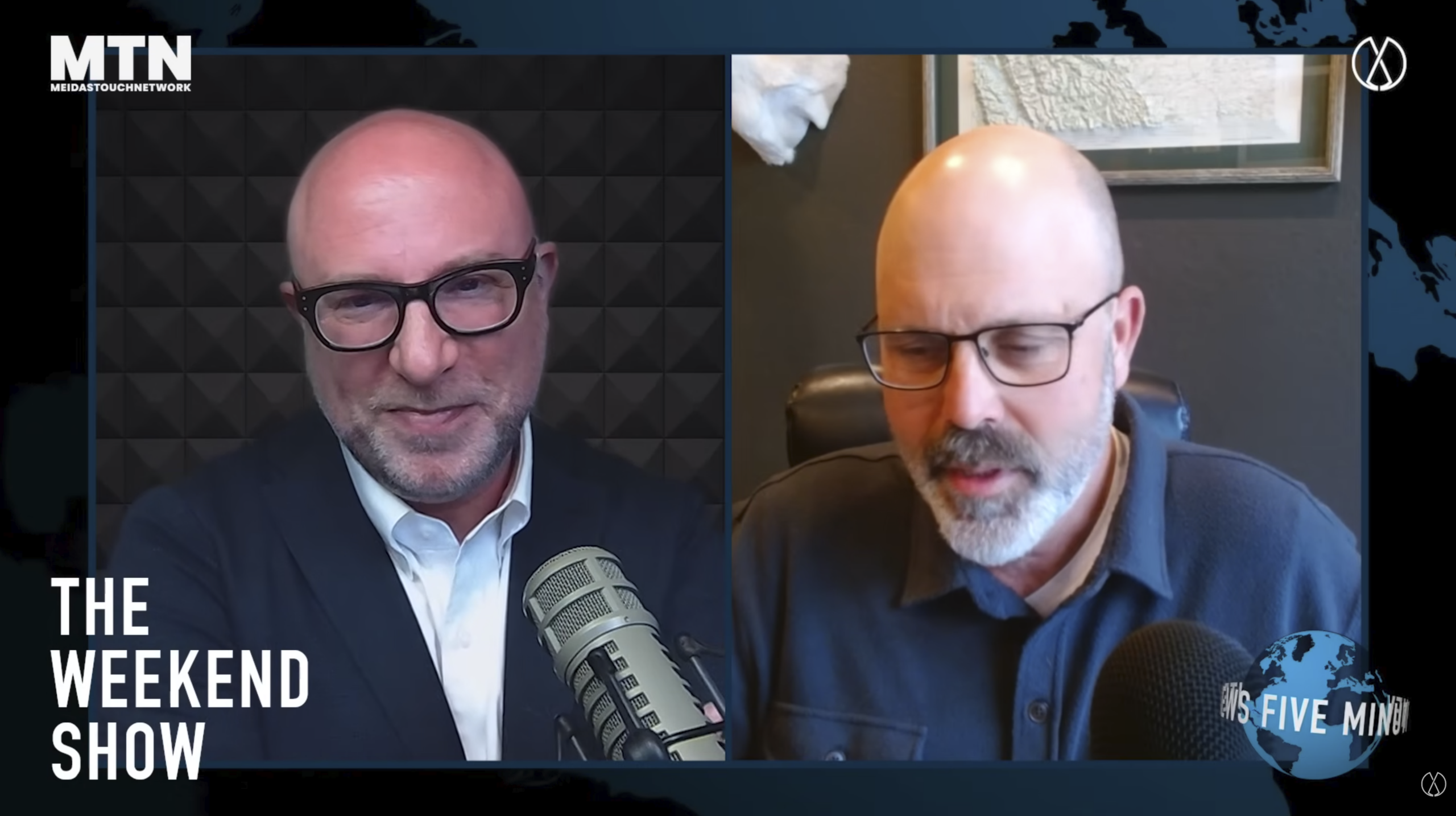 Feb 15, 2026  THE WEEKEND SHOW with MeidasTouch screenshot of Ryan Busse interview