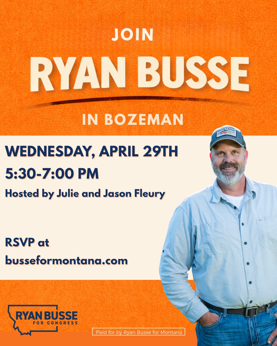 Meet Ryan in Whitefish 2026